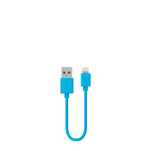 Cable Lightning a USB Belkin de 15 cm Azul