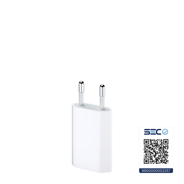 Cargador Apple USB Power Adapter 5W para iPhone