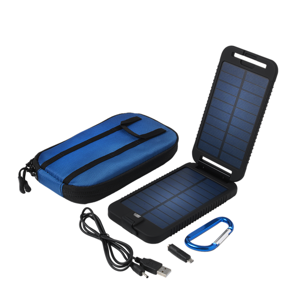 Cargador solar con batería de 3.500 mAh Power Traveller Solar Adventurer