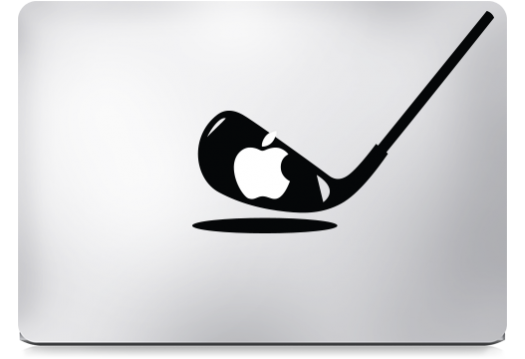 Lámina para MacBook Pro MacDecals diseño Golf