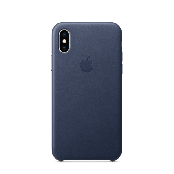 Funda de cuero Apple para iPhone XS