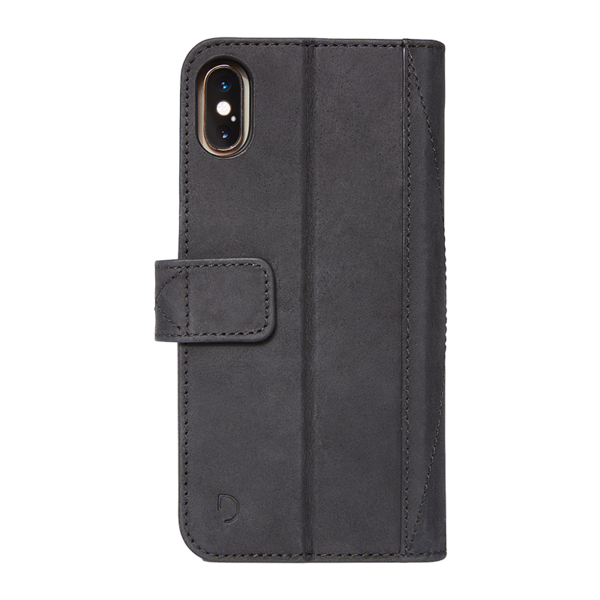 Funda folio de cuero Decoded Detachable Wallet para iPhone XS Max