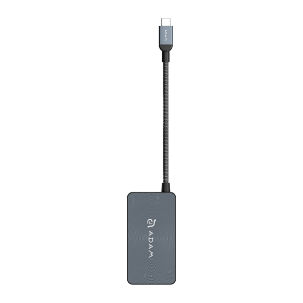 Hub USB-C a USB-A / Lector de tarjetas SD Adam Elements CASA PDC501