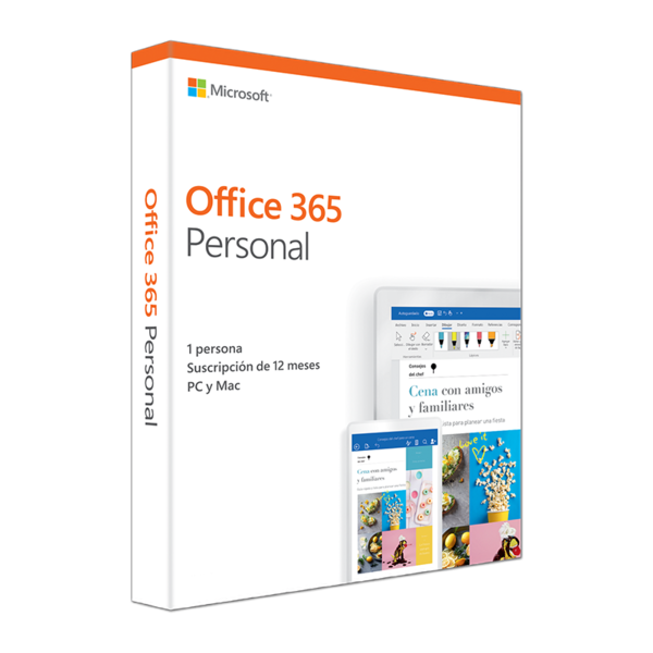Microsoft Office 365 Personal (Suscripción por 1 año)