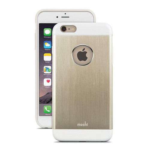 Funda iGlaze Armour para iPhone 6 Plus Moshi Dorada