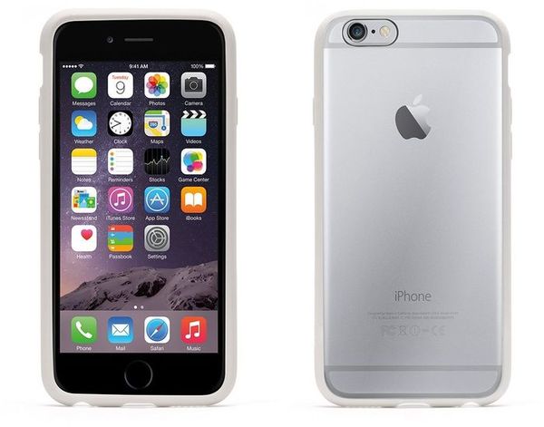 Funda dura para iPhone 6 Plus Reveal Griffin Blanca/ Transparente
