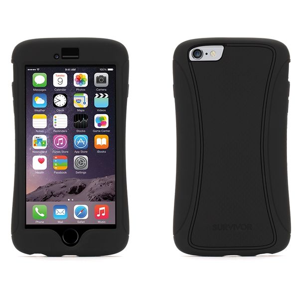 Funda todoterreno Survivor Slim para iPhone 6 Plus Negra