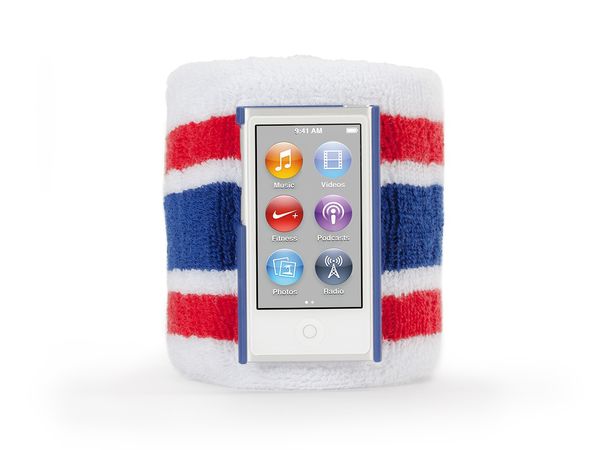 Brazalete deportivo para iPod nano 7ª Gen Griffin Tricolor