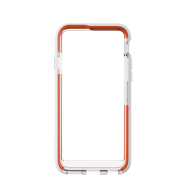Bumper Tech21 Trio Band para iPhone 6 / 6s Naranjo