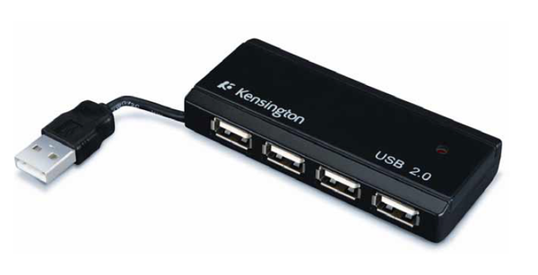 Hub 4 puertos USB Kensington