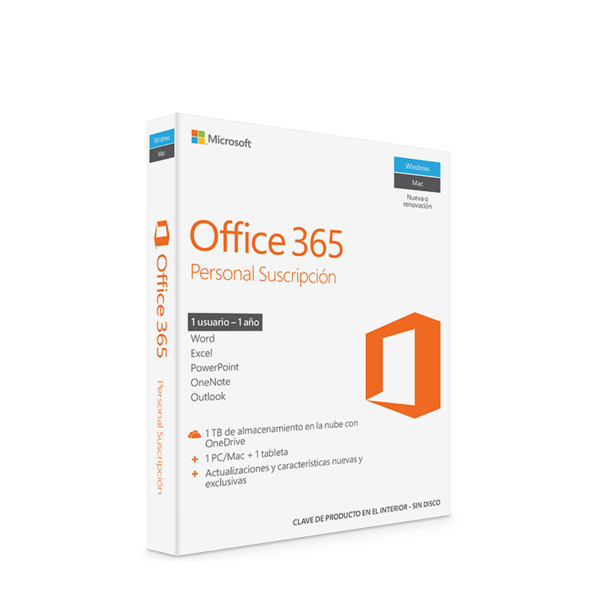Office 365 Licencia para 1 Año Microsoft