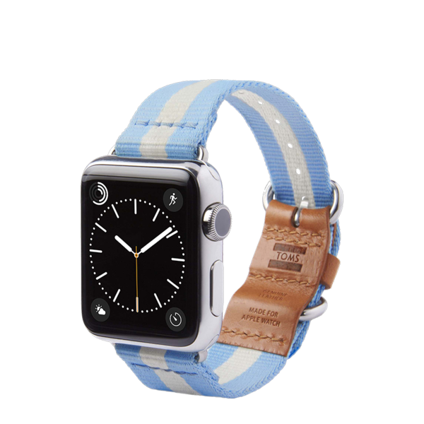 Banda para Apple Watch 38mm TOMS Azul claro