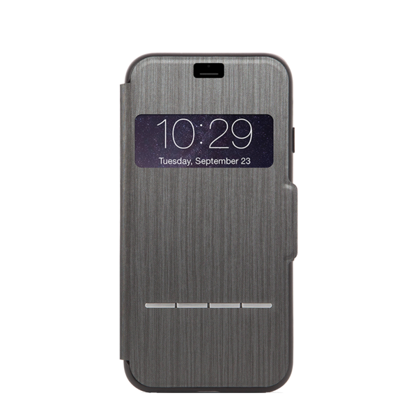 Funda dura SenseCover para iPhone 7 Moshi Negro