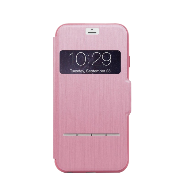 Funda dura SenseCover para iPhone 7 Moshi Rosada
