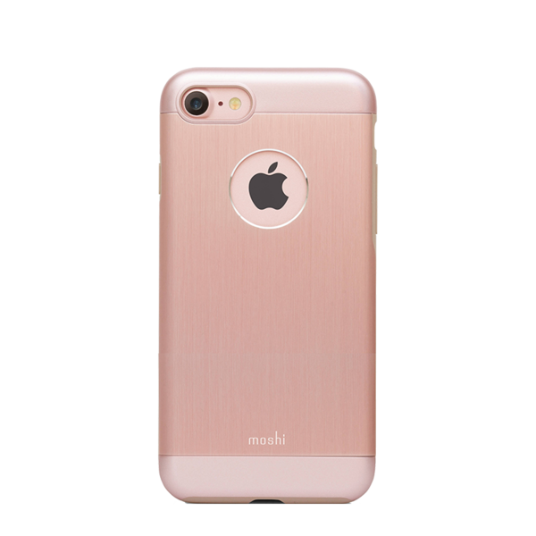 Funda iGlaze Armour para iPhone 7 Moshi Rose Gold